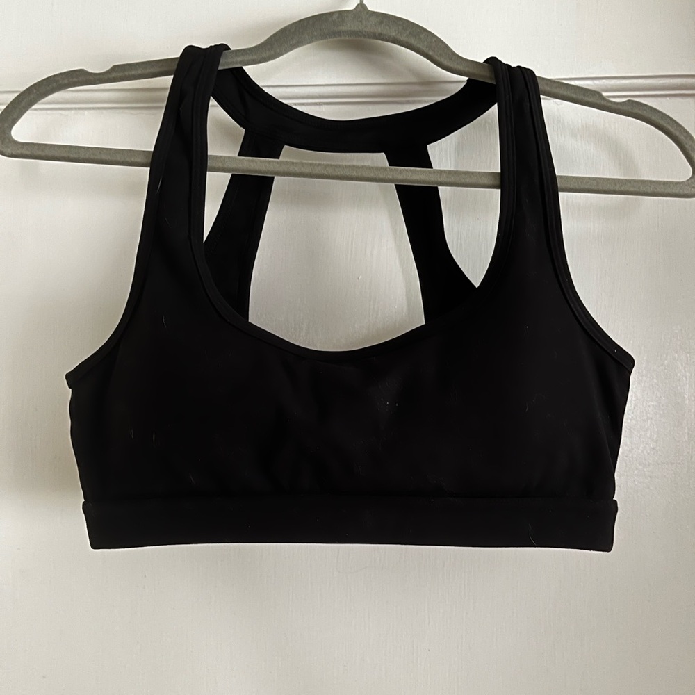 POPFLEX Classic Black Sports Bra